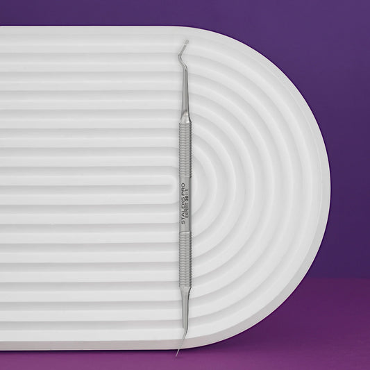 Spatola per pedicure (curette "emisfero" + lancia) EXPERT 20 TYPE 1