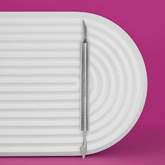 Cava spatola per manicure EXPERT 100 TYPE 1 (pusher obliquo + ascia)