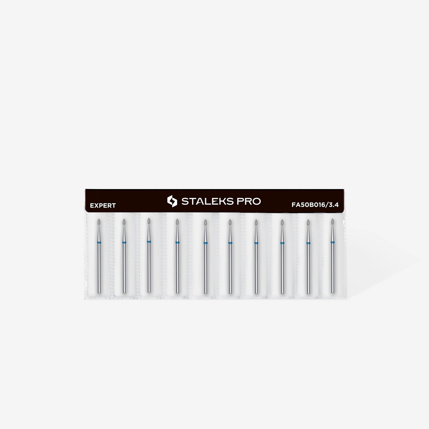 Punta diamantata gemma, blu, diametro 1.6 mm - lunghezza punta 3.4 mm