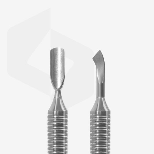 Cava spatola per manicure EXPERT 100 TYPE 4.2 (pusher arrotondato + lama piegata)