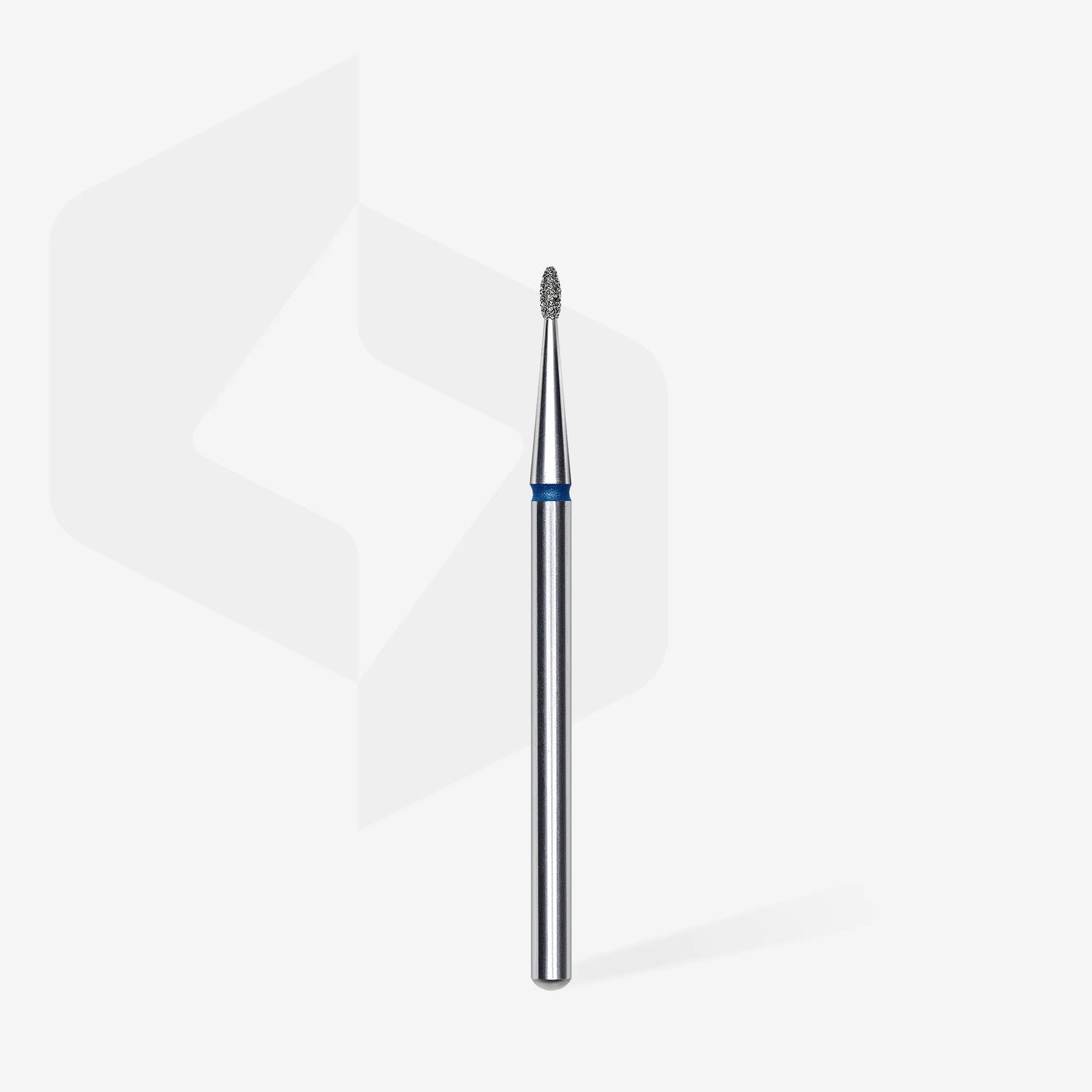 Punta diamantata gemma, blu, diametro 1.2 mm - lunghezza punta 3 mm