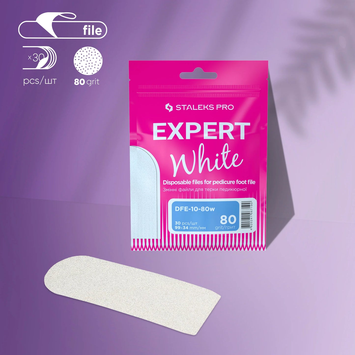 Ricambi per raspa per pedicure EXPERT 10 (30 pezzi)