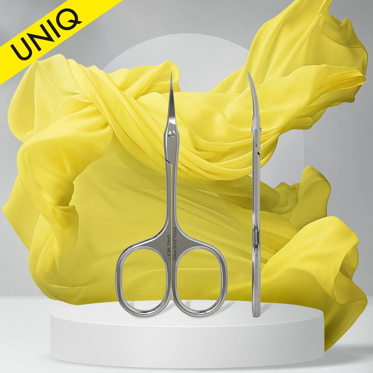 Forbici professionali per cuticole "Ballerina" UNIQ 10 TYPE 3