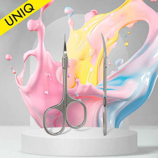 Forbici professionali per cuticole "Asymmetric" UNIQ 20 TYPE 4