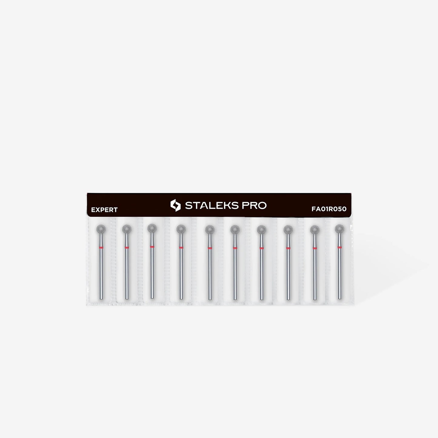 Punta diamantata a sfera, rosso, diametro punta 5 mm