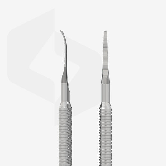 Spatola per pedicure (lima dritta + lima con estremità piegata) EXPERT 60 TYPE 3