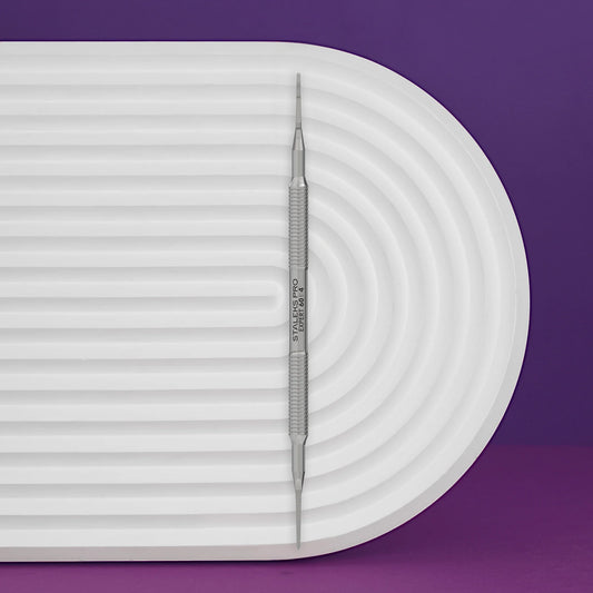 Spatola per pedicure (lima dritta fine + lima sottile con estremità curva) EXPERT 60 TYPE 4