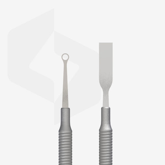 Spatola per manicure (pusher piatto + anello) SMART 80 TYPE 1