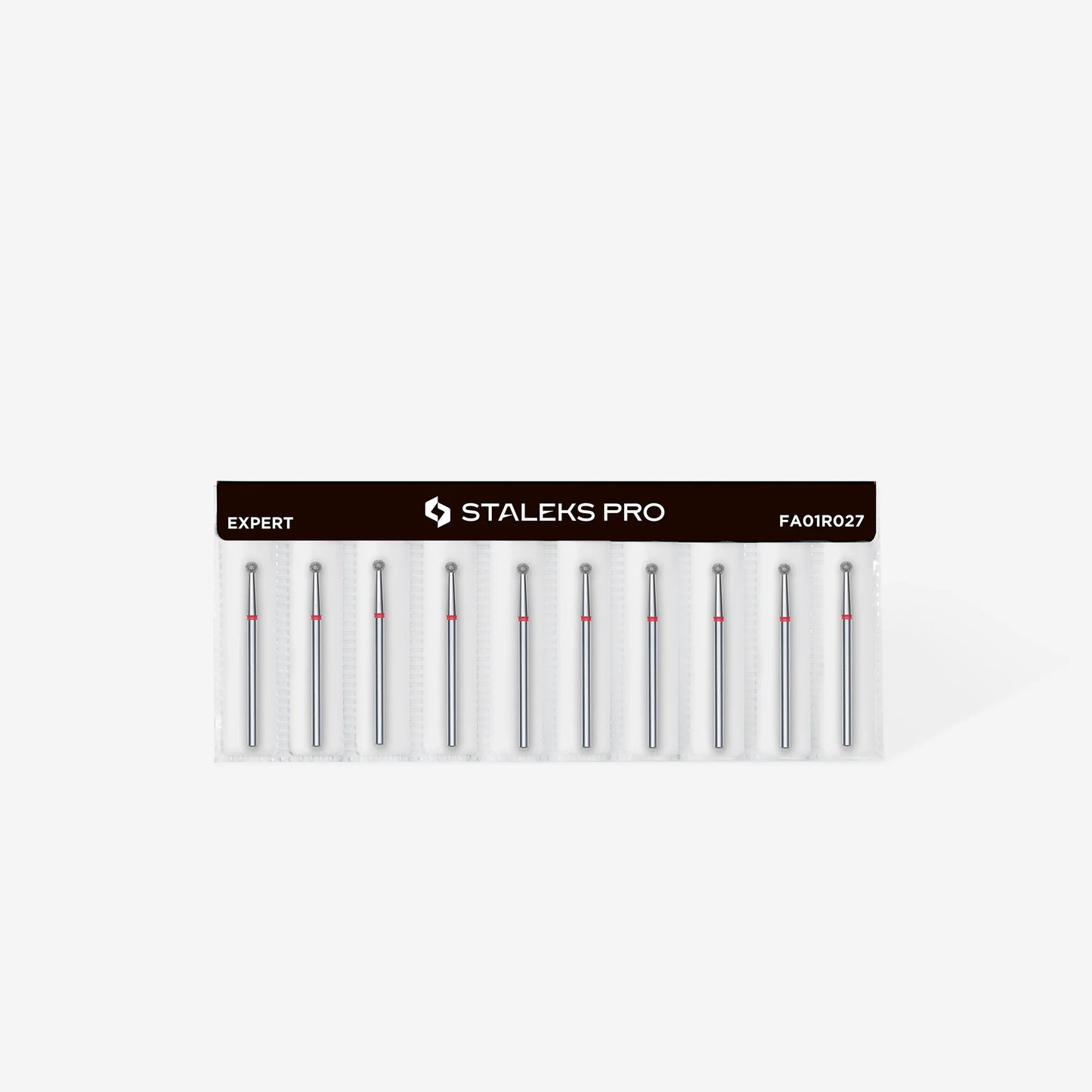 Punta diamantata a sfera, rosso, diametro punta 2.7 mm