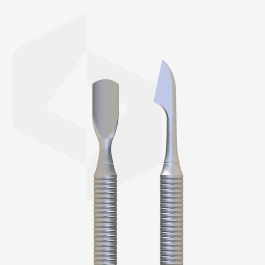 Spatola per manicure (pusher arrotondato + ascia) BEAUTY & CARE 30 TYPE 1