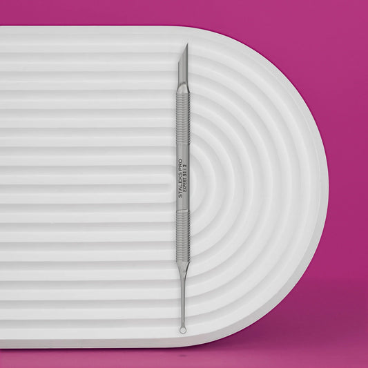 Spatola per manicure (pusher obliquo + pusher anello) EXPERT 51 TYPE 2