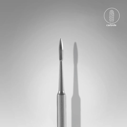 Punta carbide, sicura, "detergente per unghie", diametro 1.2 mm - lunghezza punta 2.5 mm
