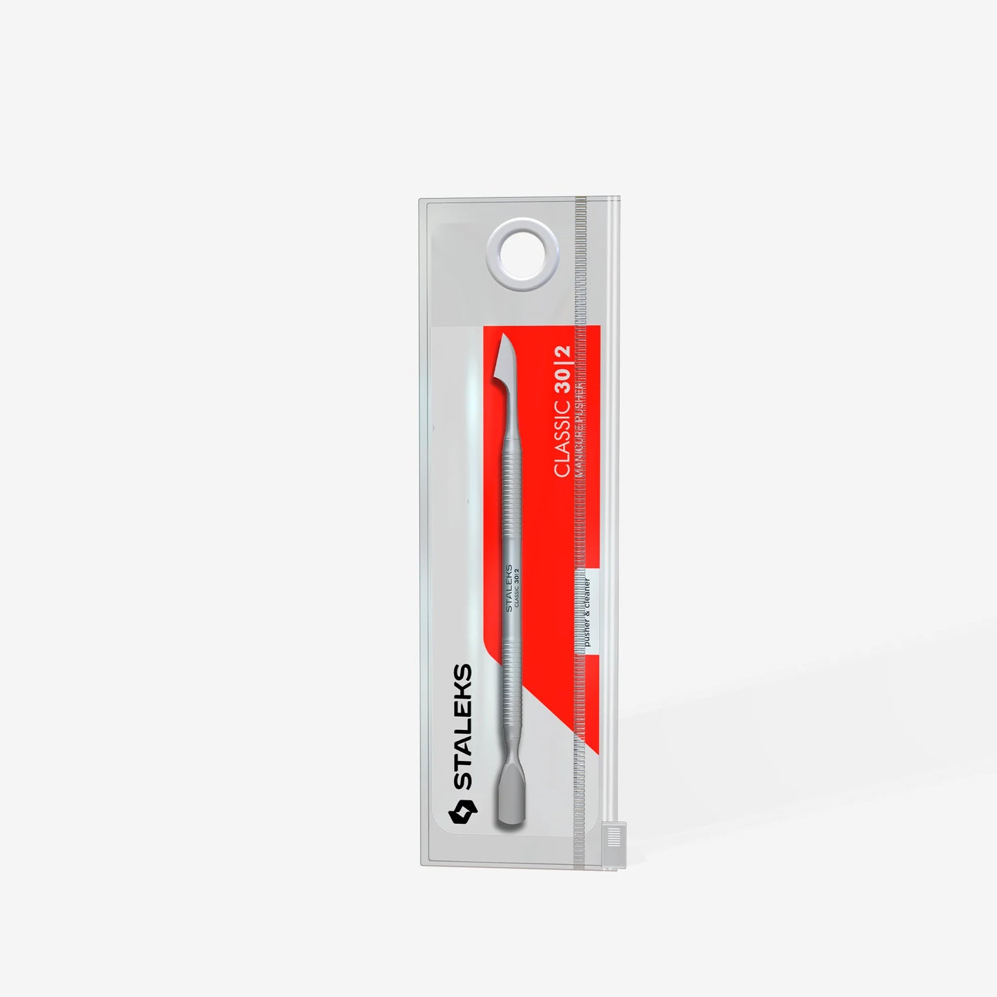 Spatola per manicure (pusher arrotondato + ascia) CLASSIC 30 TYPE 2