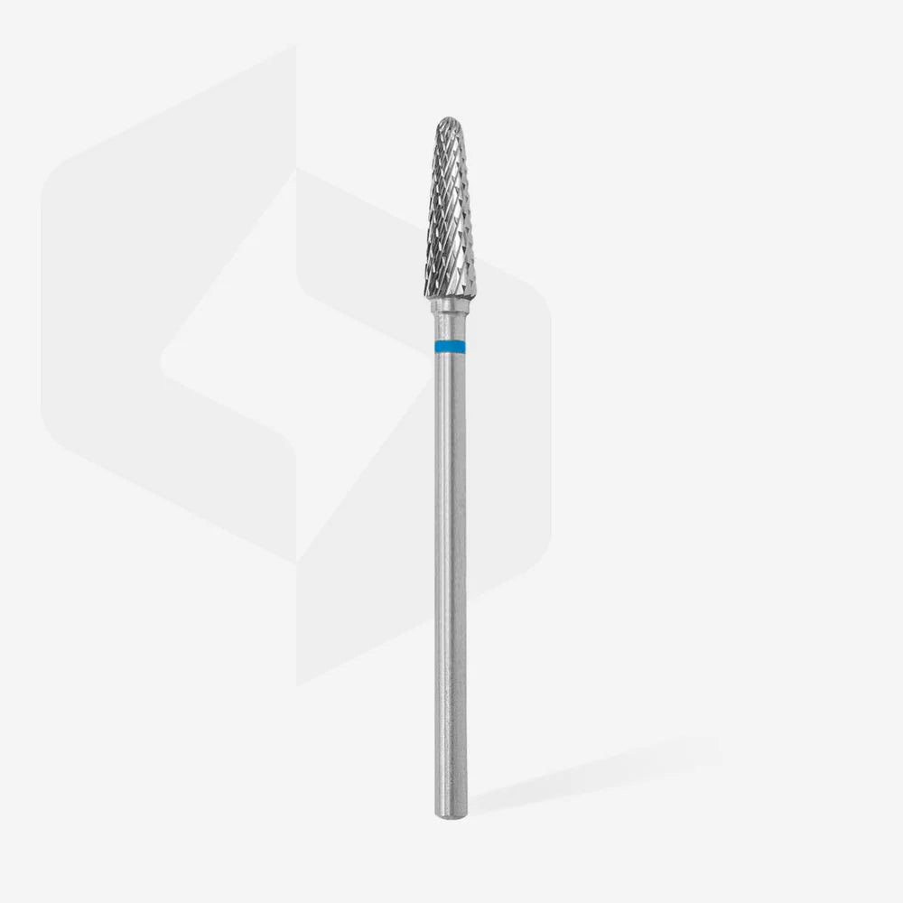 Punta carbide tronco, blu, diametro 4 mm - lunghezza punta 13 mm