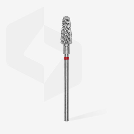 Punta carbide tronco, rosso, diametro 6 mm - lunghezza punta 14 mm