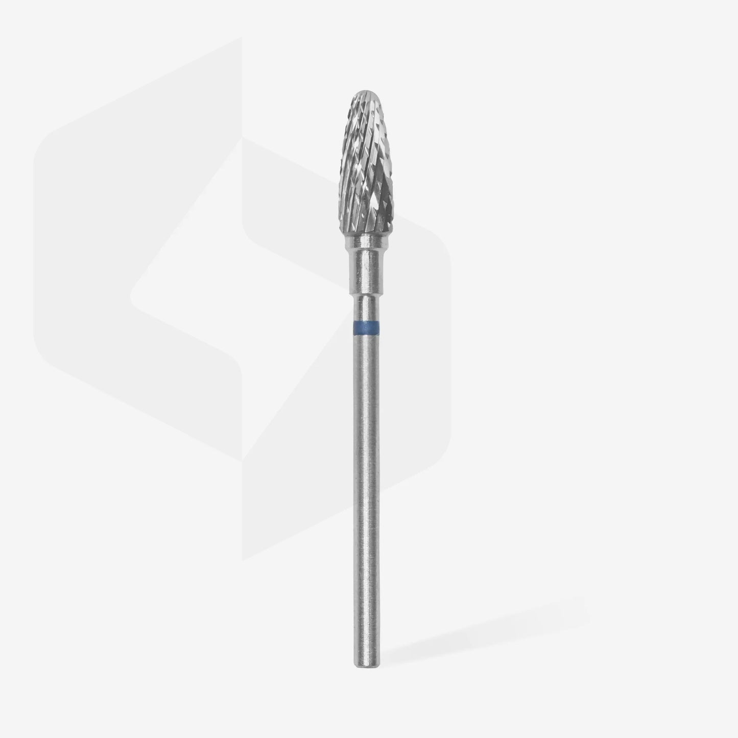 Punta carbide conica, blu, diametro 5 mm - lunghezza punta 13 mm