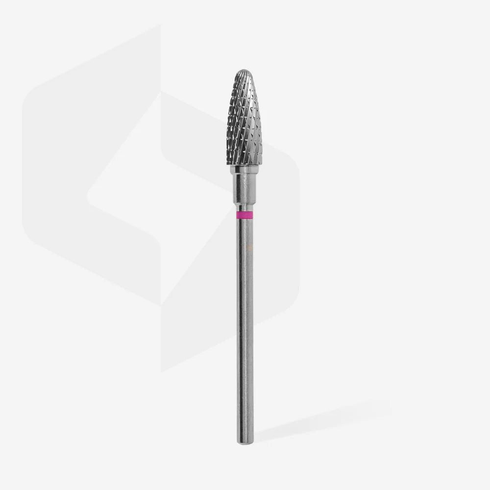 Punta carbide conica, viola, diametro 5 mm - lunghezza punta 13 mm