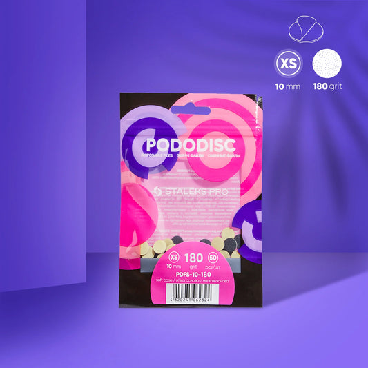 Lime di ricambio su base morbida per il disco per pedicure PODODISC STALEKS PRO XS (50 pezzi)