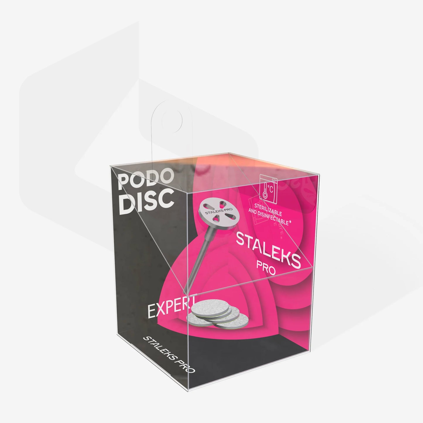 Disco per pedicure PODODISC EXPERT XS completo di lima sostituibile grana 180 (10 mm - 5 pezzi)