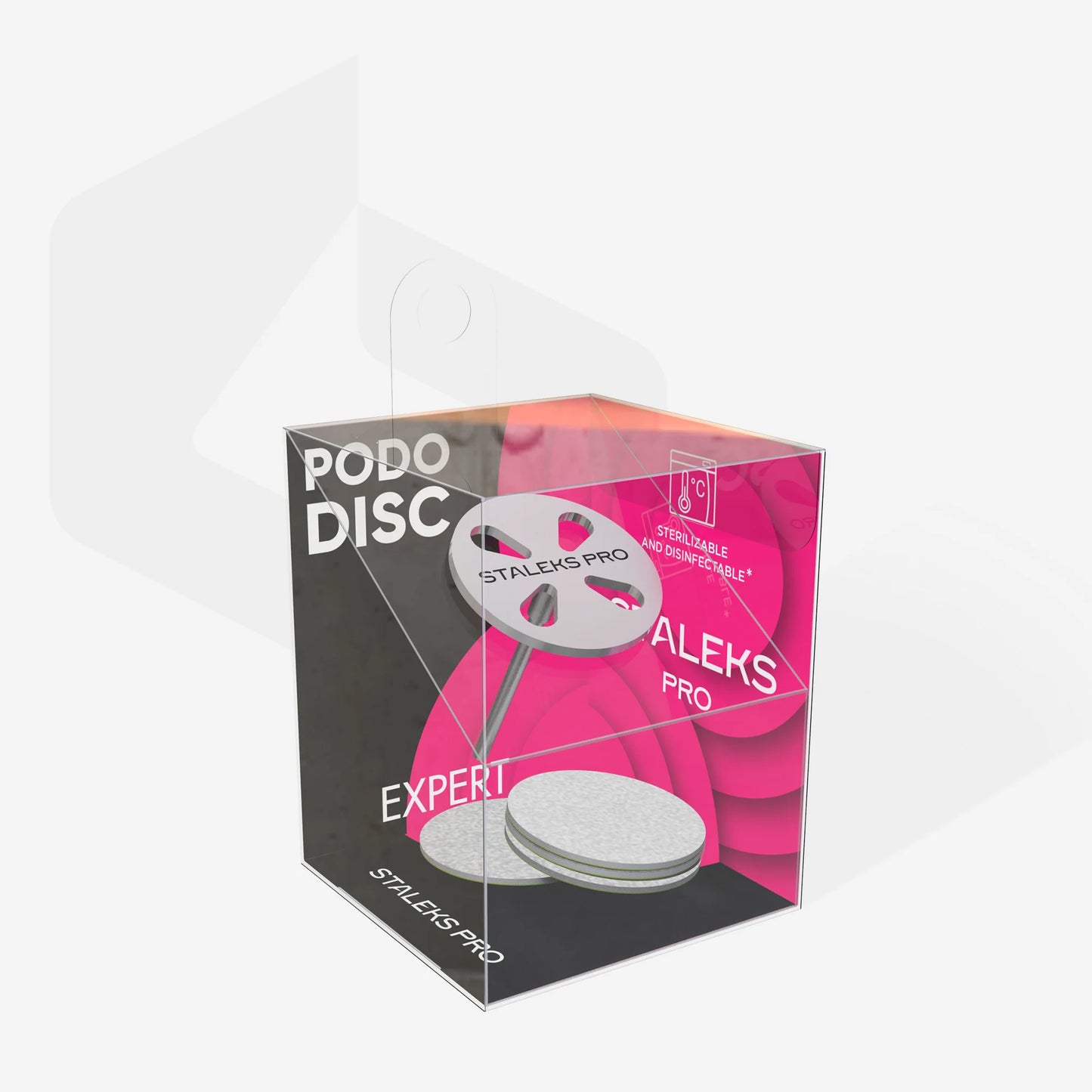 Disco per pedicure PODODISC EXPERT M completo di lima sostituibile grana 180 (20 mm - 5 pezzi)