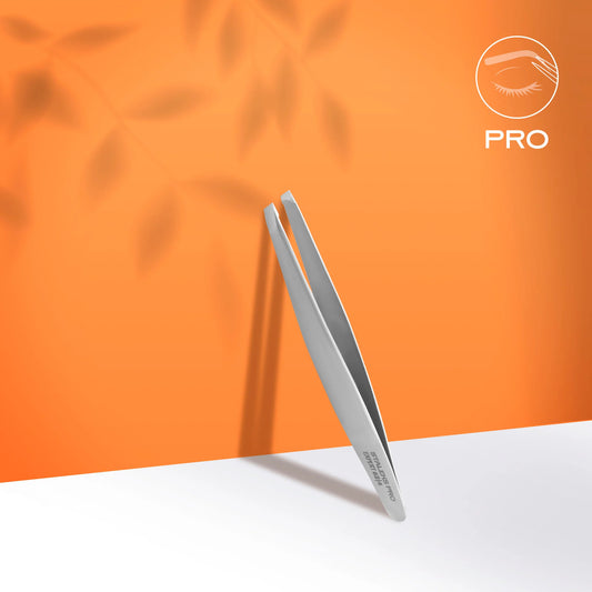 Pinzetta per sopracciglia EXPERT 64 TIPO 4 (bordi smussati stretti, azzurra)