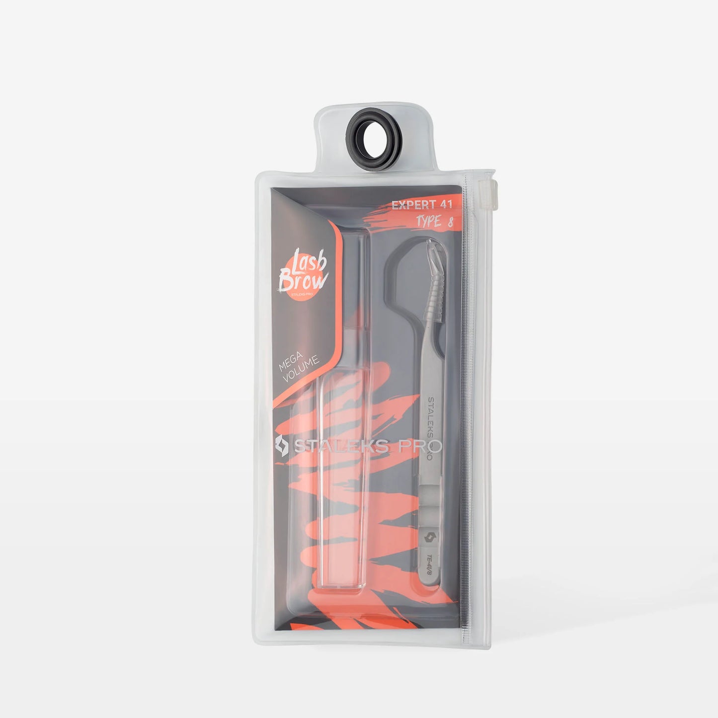 Pinzetta professionale per ciglia EXPERT 41 TIPO 8 (mini L')