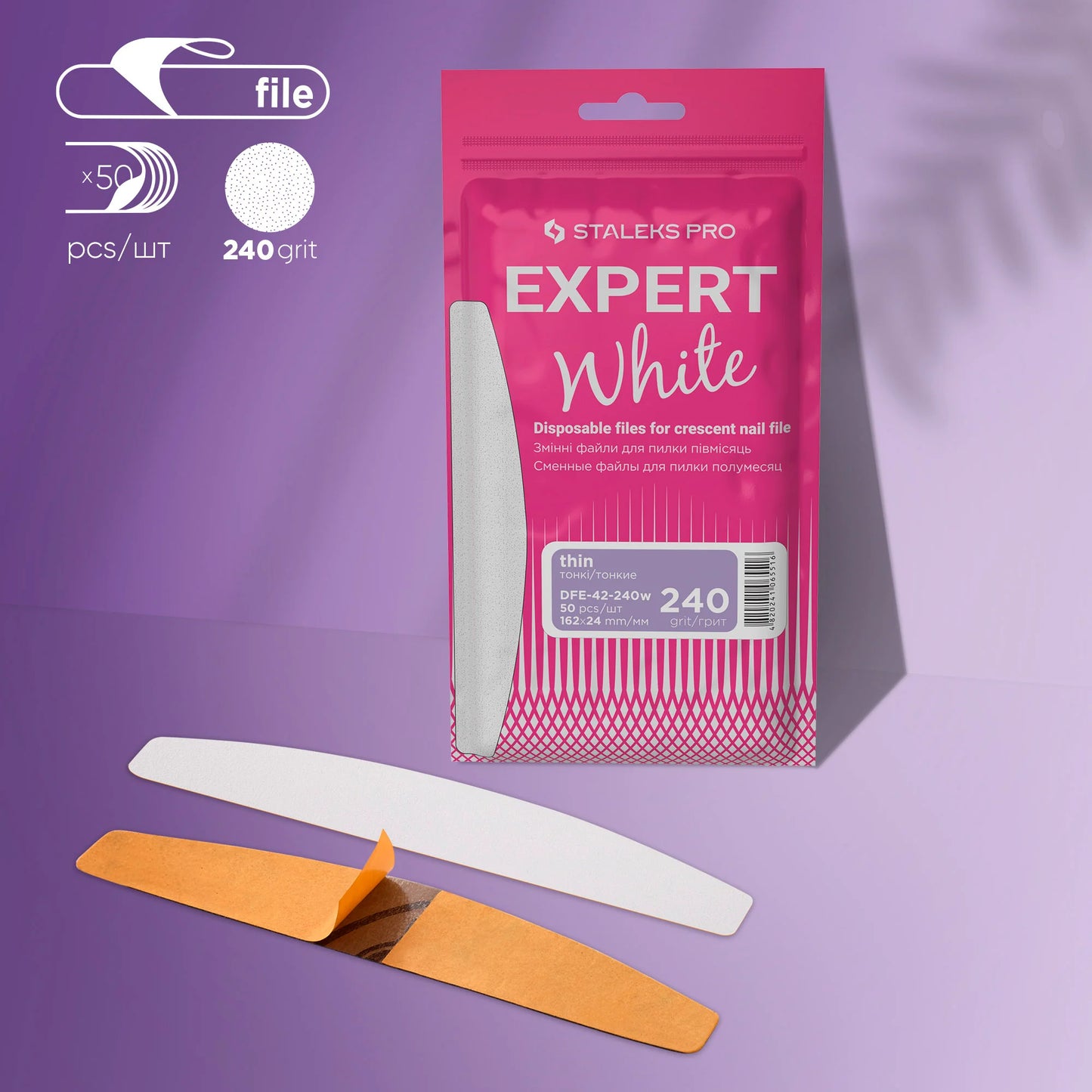 Ricambi per lima mezzaluna EXPERT 42 (50 pezzi)