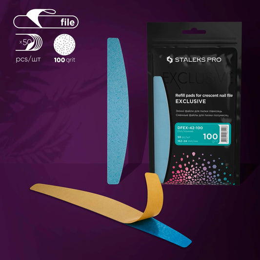 Ricambi per lima mezzaluna EXCLUSIVE 42 (50 pezzi)