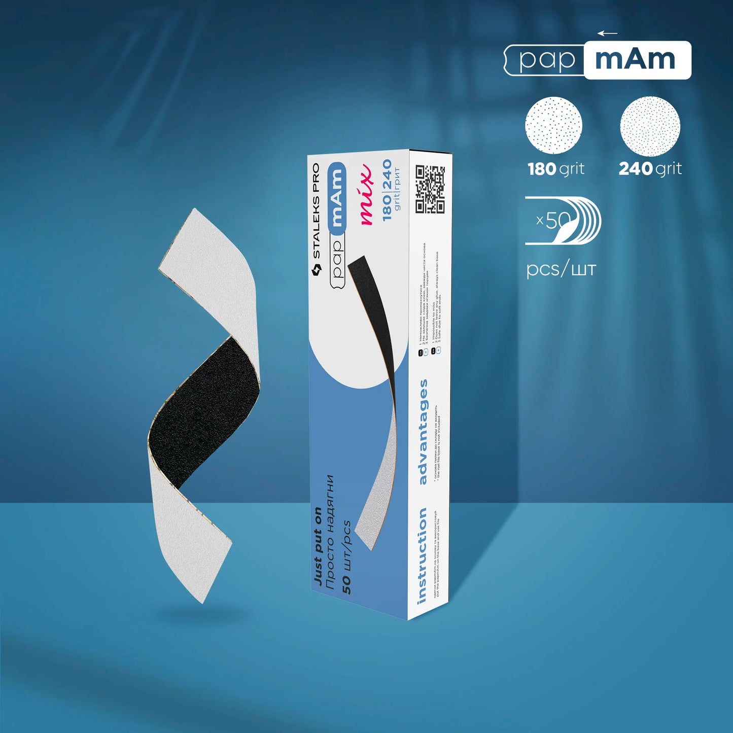 File di ricambio bifacciali PapmAm mix EXPERT (50 pezzi)