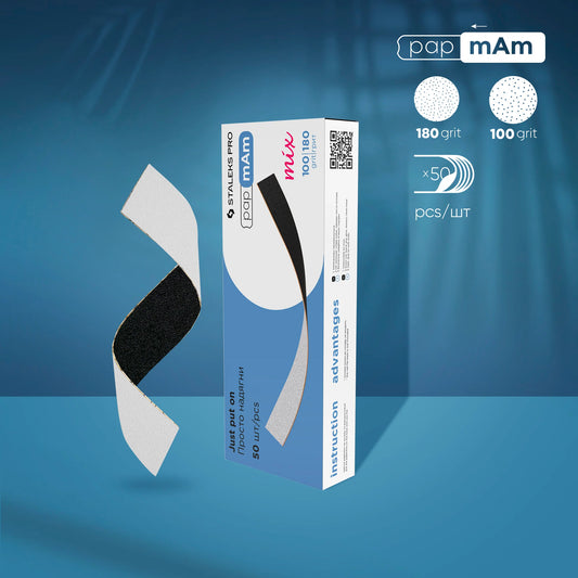 File di ricambio bifacciali PapmAm mix EXPERT (50 pezzi)