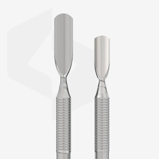 Spatola per manicure (pusher largo arrotondato + arrotondato stretto) EXPERT 30 TYPE 1