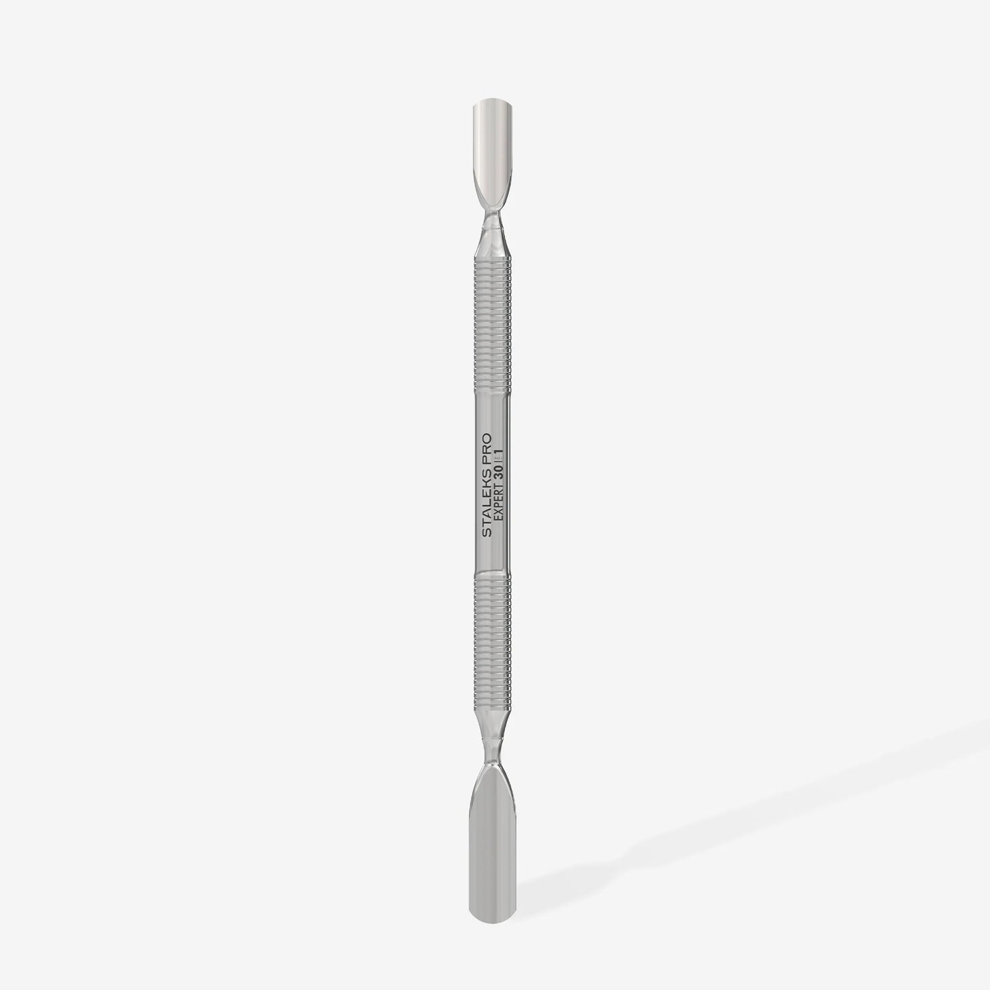 Spatola per manicure (pusher largo arrotondato + arrotondato stretto) EXPERT 30 TYPE 1