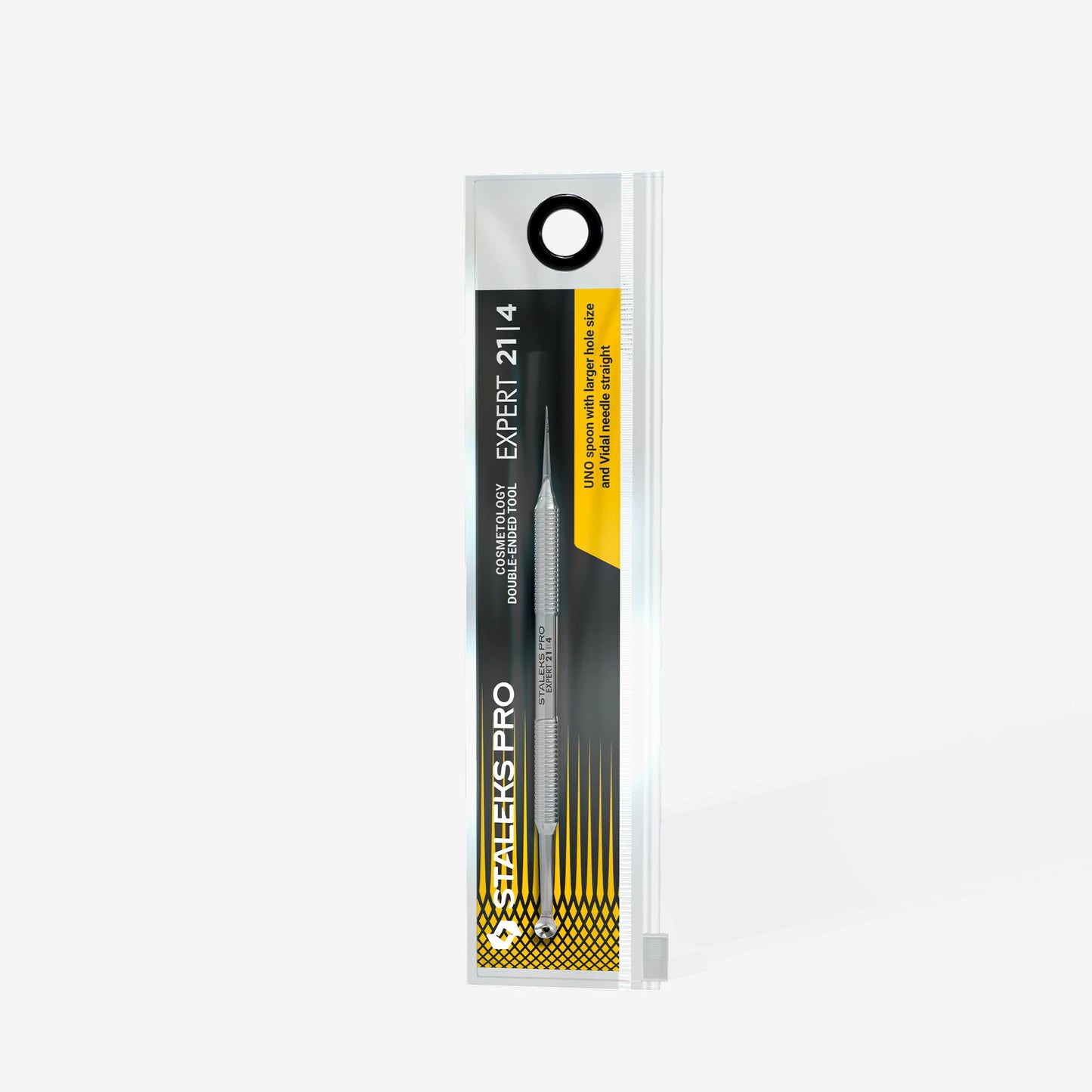Cucchiaio per cosmetologia (Uno piccolo + ago di Vidal) EXPERT 21 TYPE 4