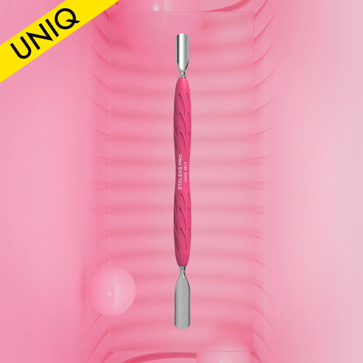 Spatola per manicure con manico in silicone "Gummy" UNIQ 10 TYPE 1