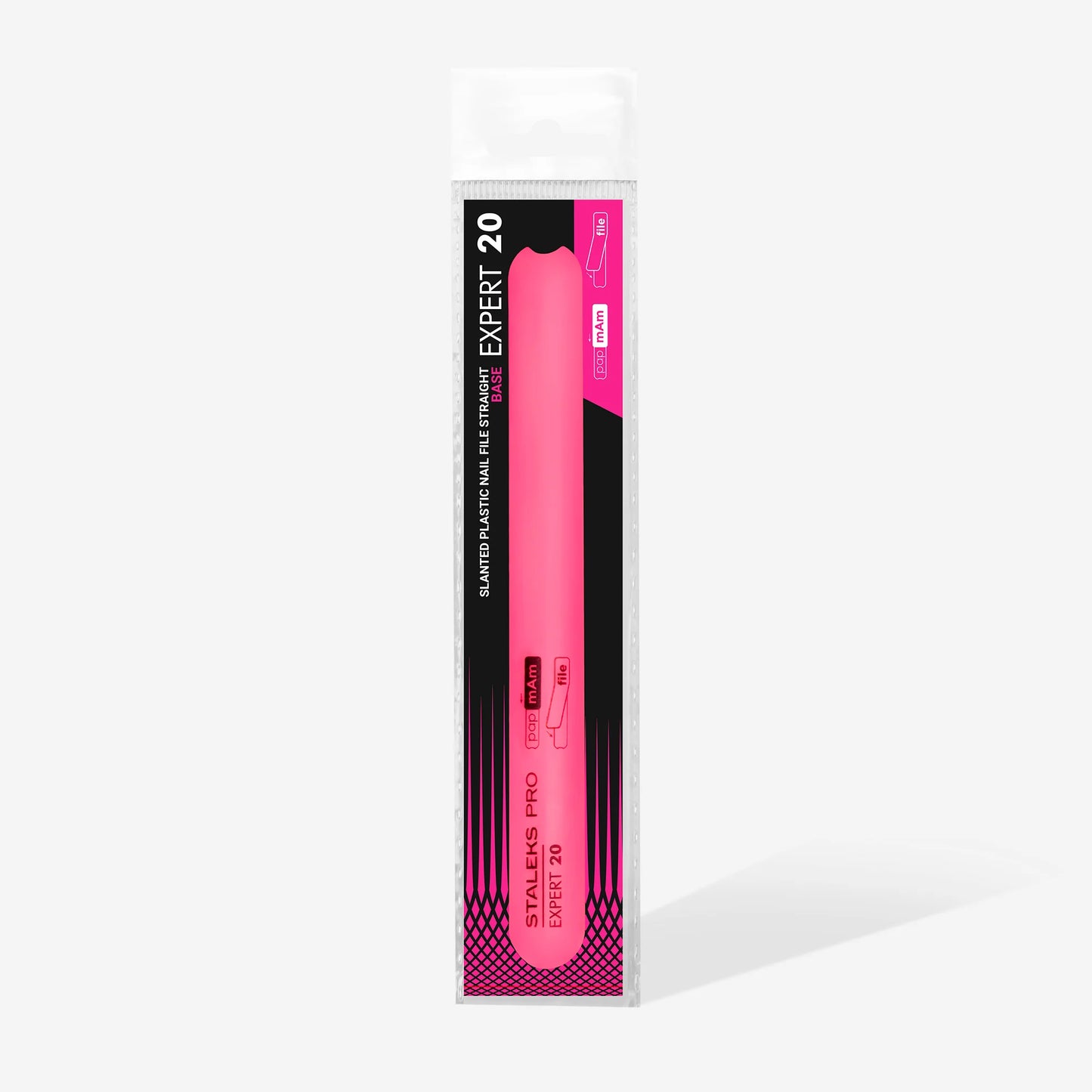 Lima smussata in plastica, dritta (base) EXPERT 20