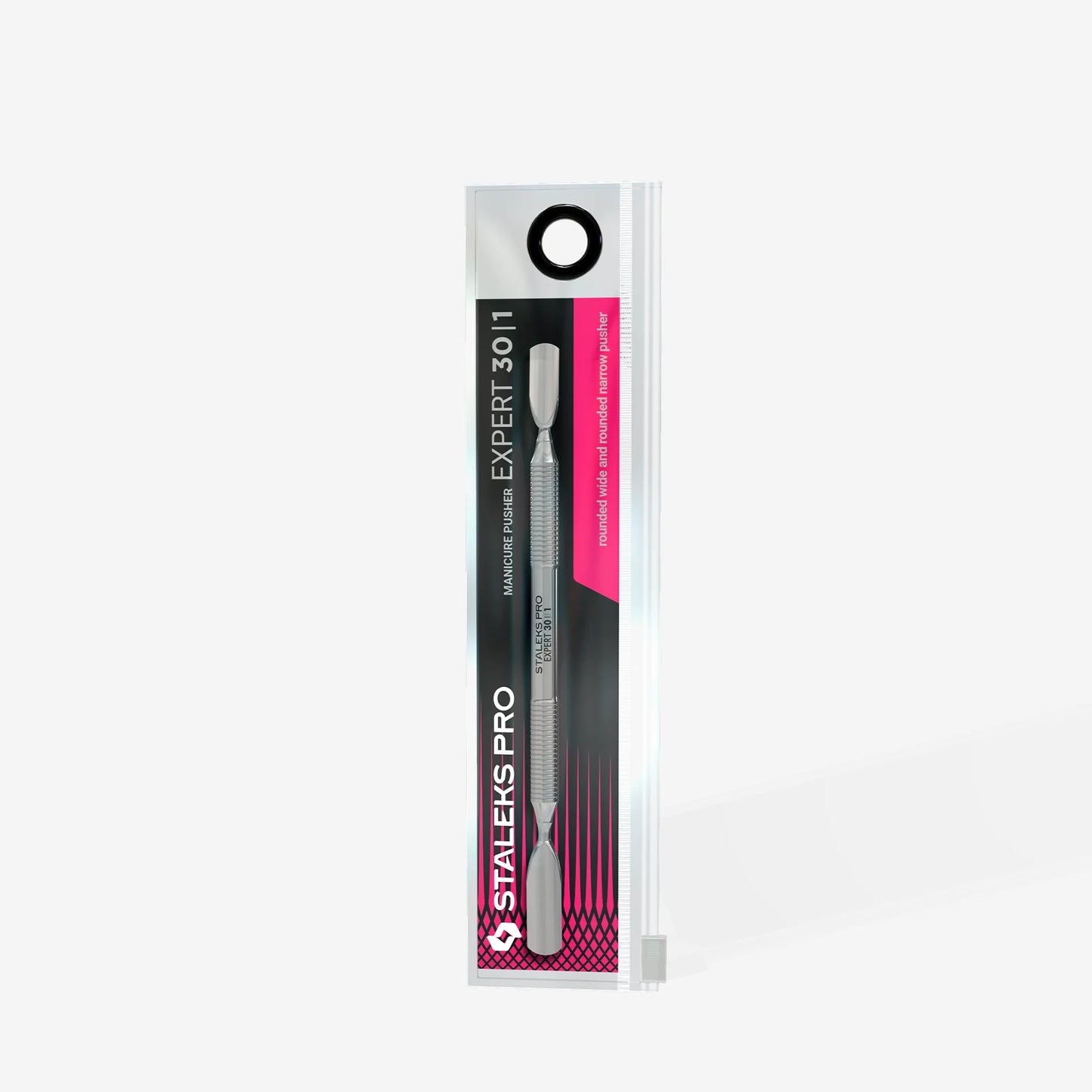 Spatola per manicure (pusher largo arrotondato + arrotondato stretto) EXPERT 30 TYPE 1