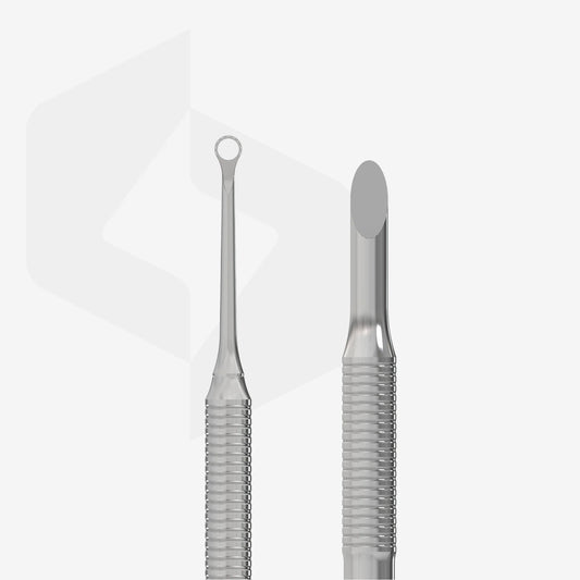 Spatola per manicure (pusher obliquo + pusher anello) EXPERT 51 TYPE 2