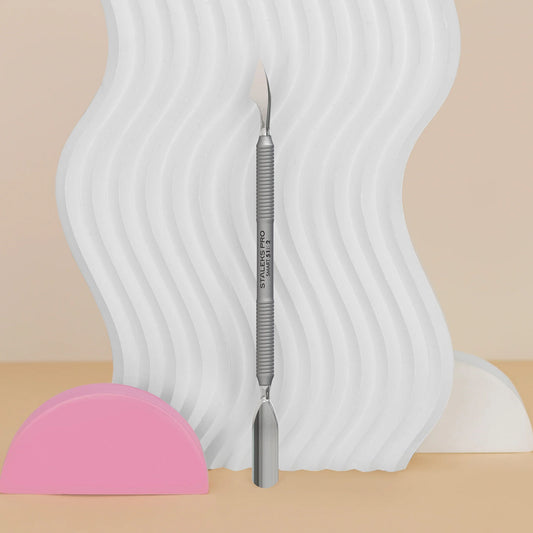 Spatola per manicure (pusher arrotondato con estremità dritta + ascia) SMART 51 TYPE 2