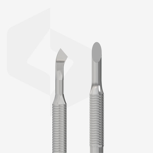 Spatola per manicure (pusher obliquo + lama piegata) EXPERT 90 TYPE 4.2