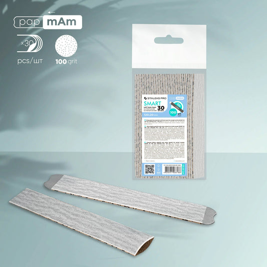 Lime di ricambio PapmAm per taglio dritto (base morbida) SMART 20 (30 pezzi)