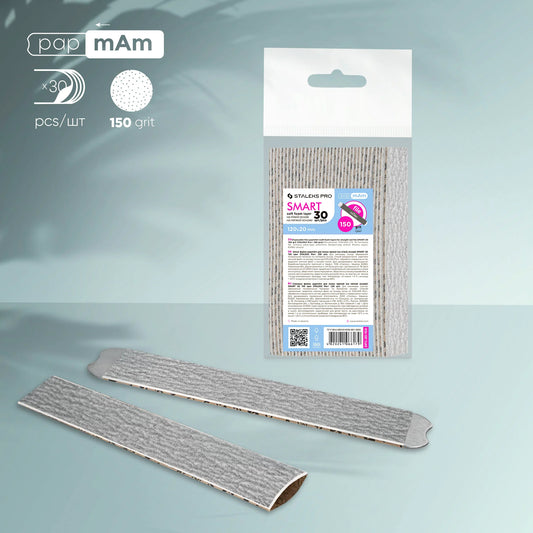 Lime di ricambio PapmAm per taglio dritto (base morbida) SMART 20 (30 pezzi)