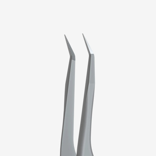 Pinzetta professionale per ciglia con nano-nodi EXPERT 45 TIPO 8 (Mini L)