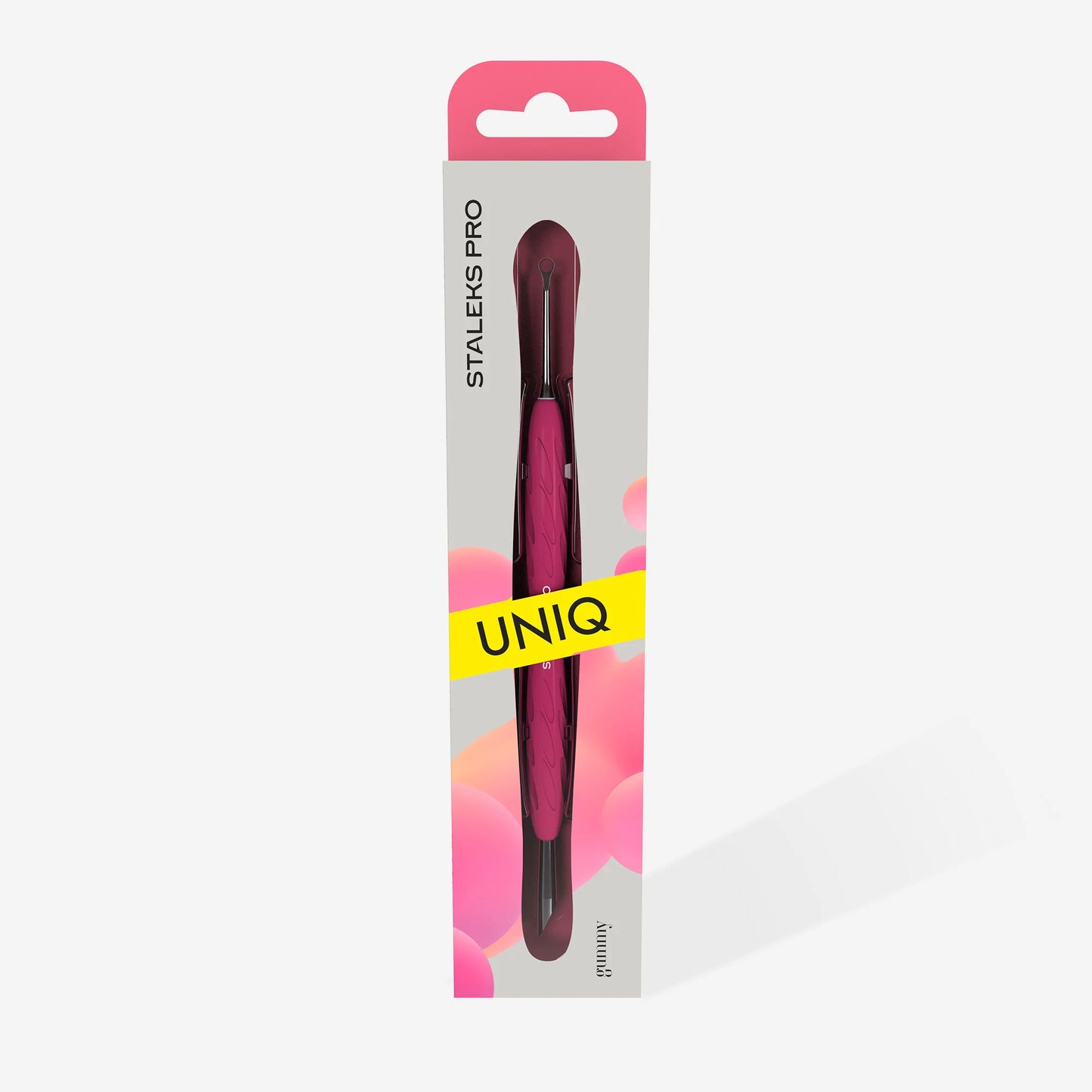 Spatola per manicure con manico in silicone "Gummy" UNIQ 11 TYPE 2