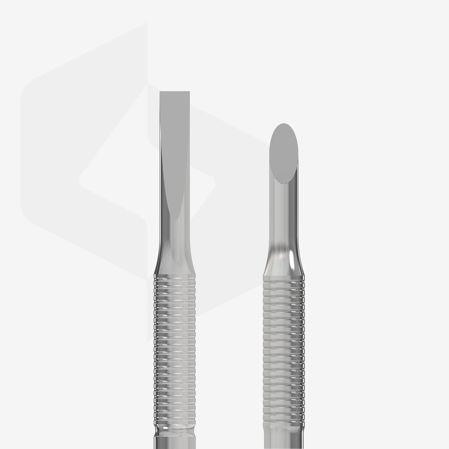 Spatola per manicure (pusher obliquo + pusher arrotondato) EXPERT 90 TYPE 5