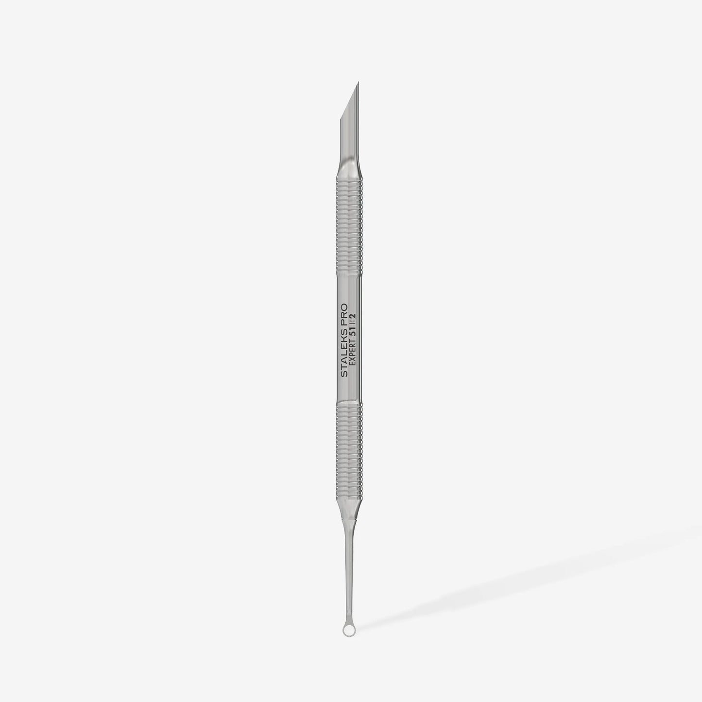 Spatola per manicure (pusher obliquo + pusher anello) EXPERT 51 TYPE 2