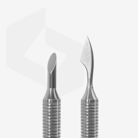 Cava spatola per manicure EXPERT 100 TYPE 1 (pusher obliquo + ascia)