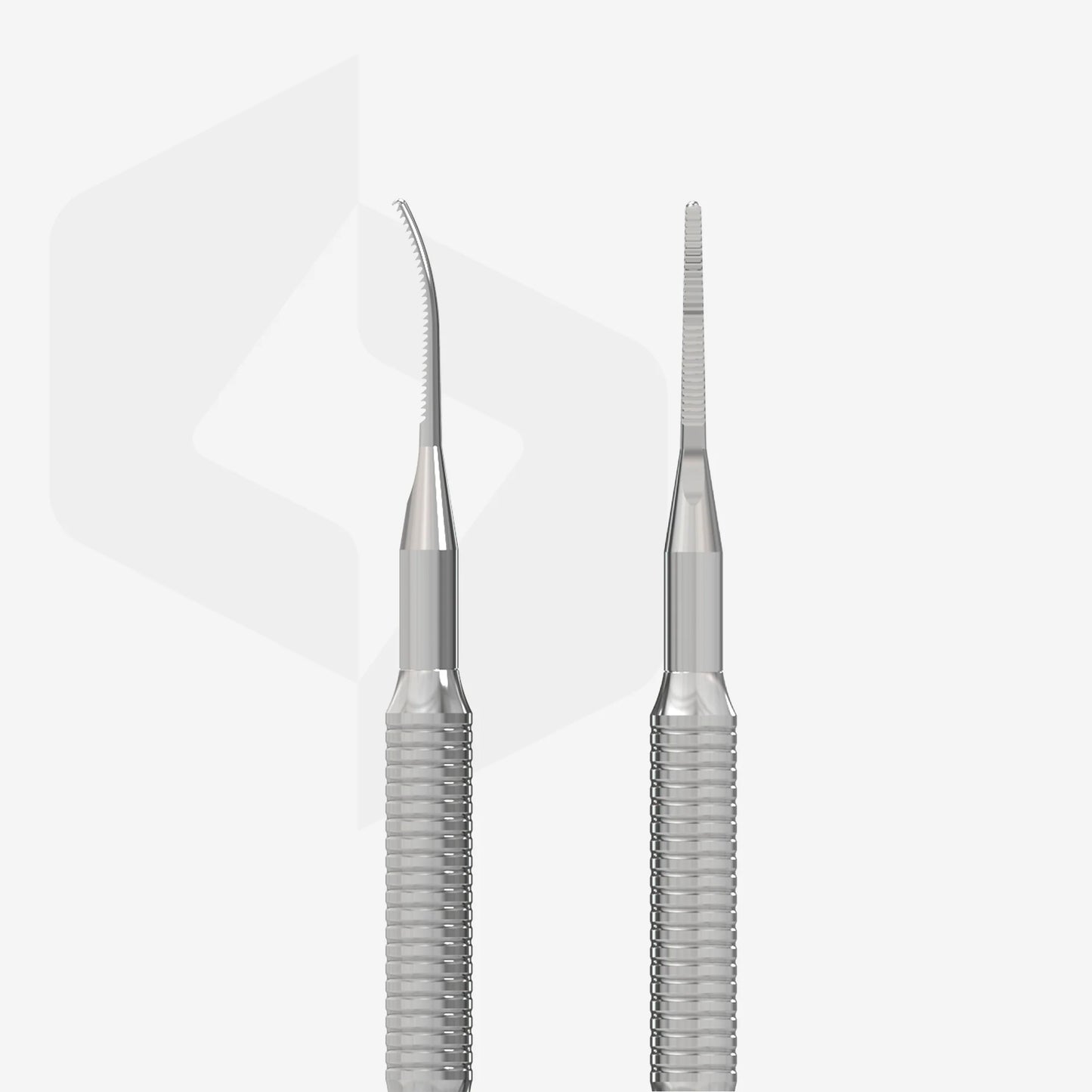 Spatola per pedicure (lima dritta fine + lima sottile con estremità curva) EXPERT 60 TYPE 4