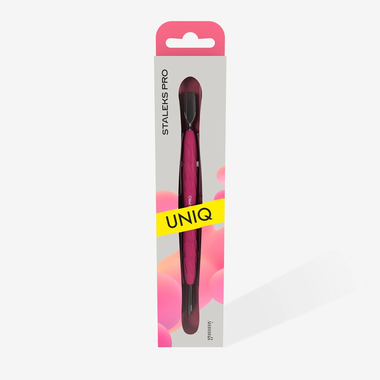 Spatola per manicure con manico in silicone "Gummy" UNIQ 10 TYPE 2
