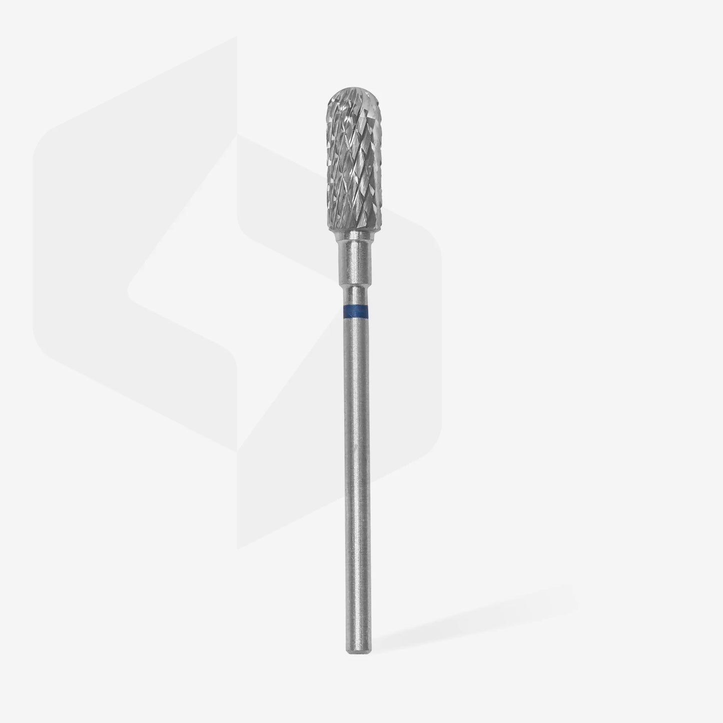 Punta carbide cilindro tondo, blu, diametro 5 mm - lunghezza punta 13 mm