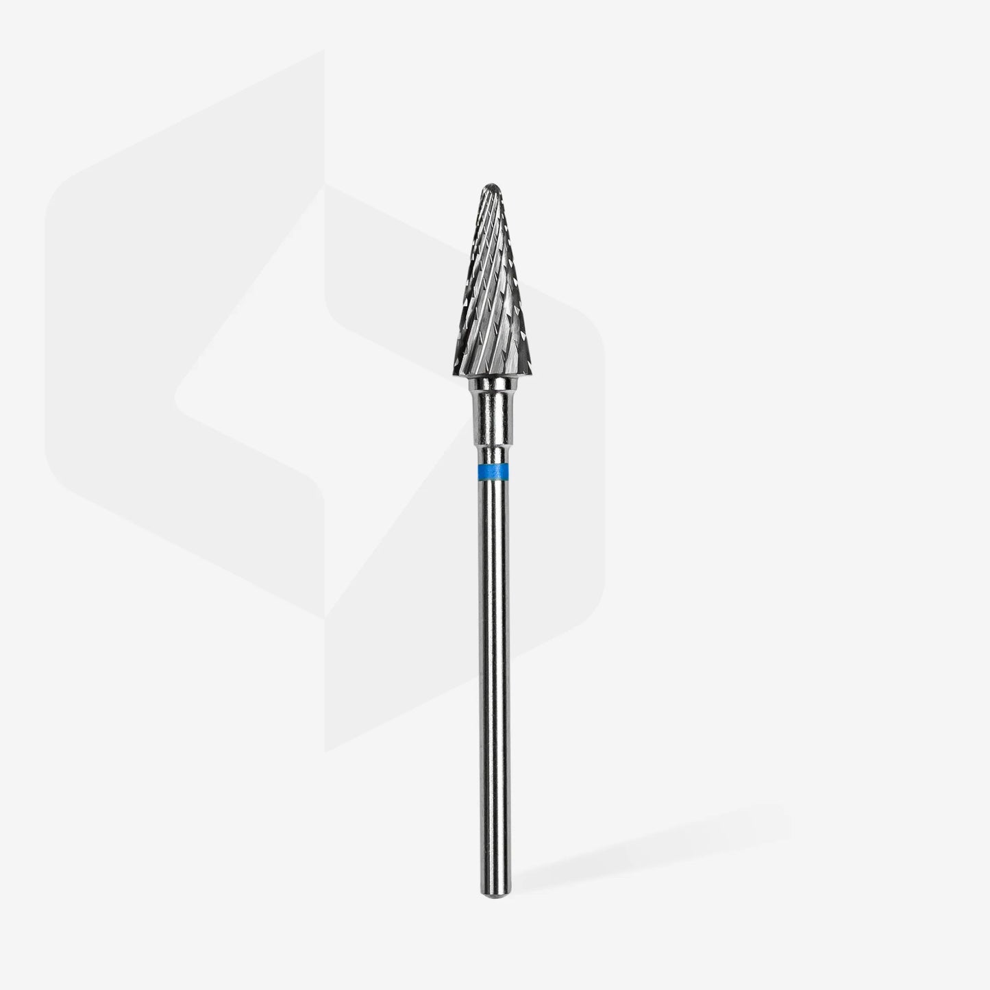 Punta carbide cono, blu, diametro 6 mm - lunghezza punta 14 mm